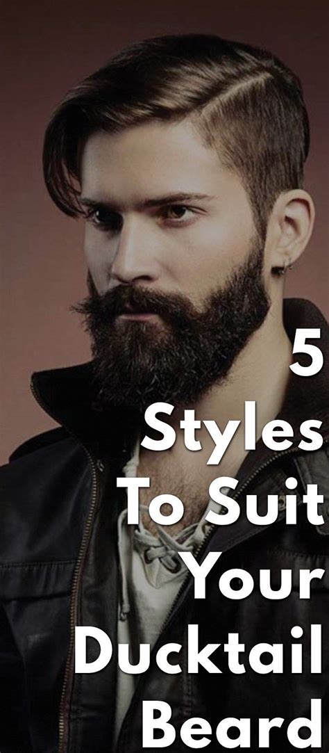 13 Styles To Suit Your Ducktail Beard Ducktail Beard Ducktail Best