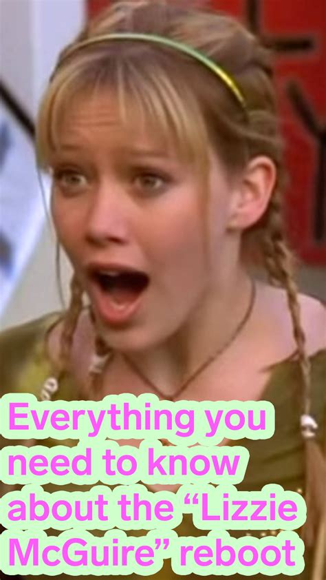 Lizzie Mcguire Is Getting A Reboot Years After The Original Show