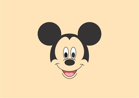 Mickey Mouse Minimalist Background By Minimalistbia On Deviantart