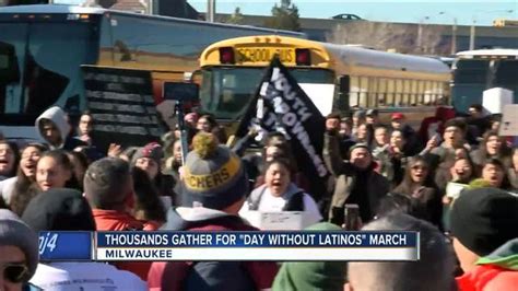 Thousands Gather For Day Without Latinos March