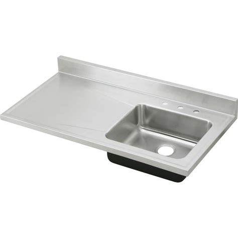 Shop Elkay Gourmet 25 In X 48 In Lustertone Single Basin Stainless