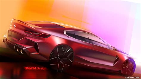 Bmw M8 Gran Coupe 2020my Design Sketch