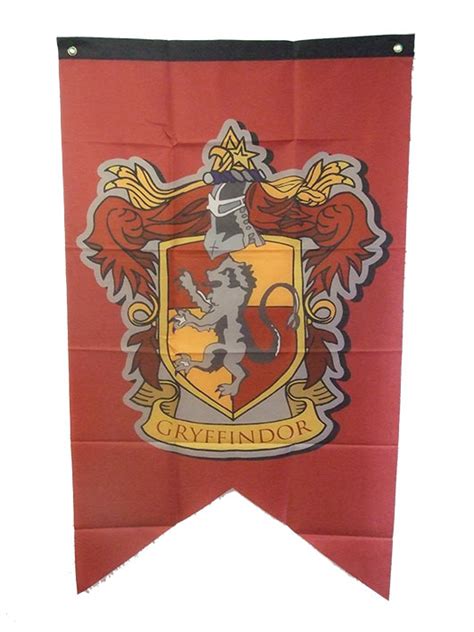 Bandera Gryffindor Harry Potter Estandarte Casa 75 X 125 Cm Por 18
