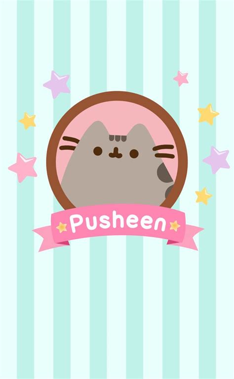 Gato Pusheen Pusheen Love Cat Wallpaper Kawaii Wallpaper Iphone
