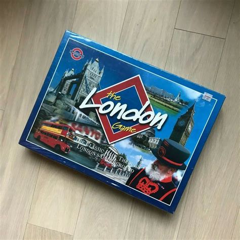 The London Game Underground Board Game By Toy Brokers Vintage 1997