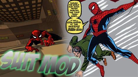 Ultimate Spider Man First Appearance Spider Man Suit Mod Pc Gameplay