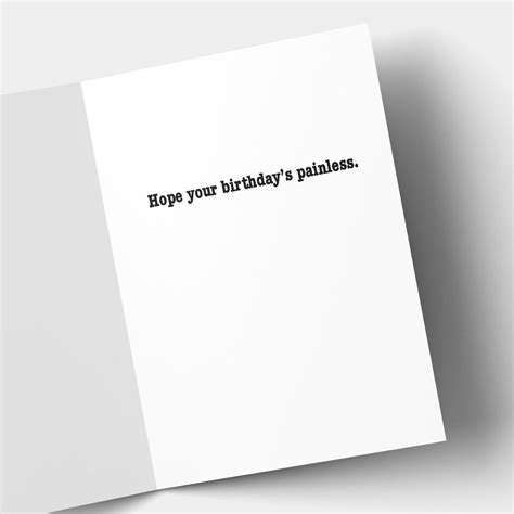 Funny Happy Birthday Card By American Greetings Standing On My Boob Envelope Ebay