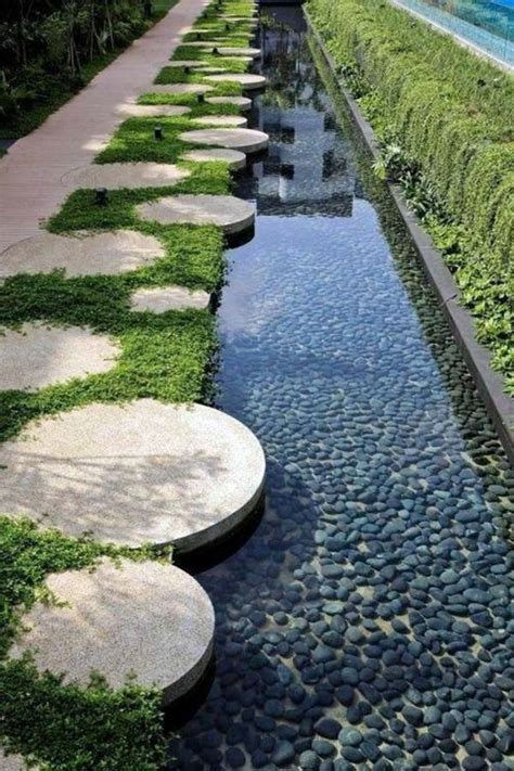 There aren't just straight lines and rectangular shapes. 103 examples of modern garden design | Interior Design ...