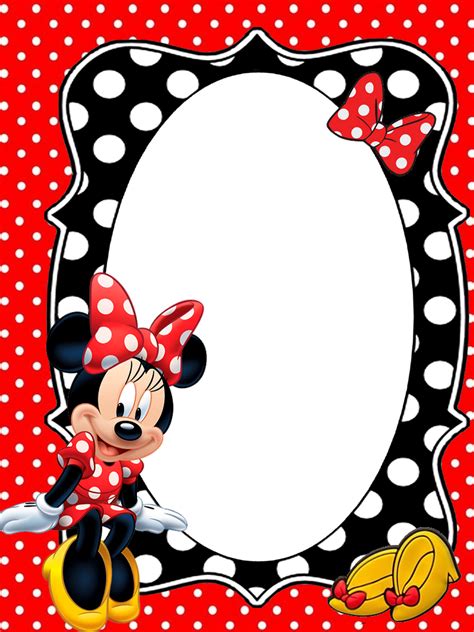 Minnie Mouse Border Minnie Mouse Stickers Minnie Mouse Baby Shower