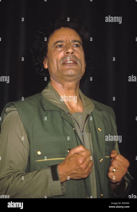 Colonel Muammar Gaddafi Hi Res Stock Photography And Images Alamy