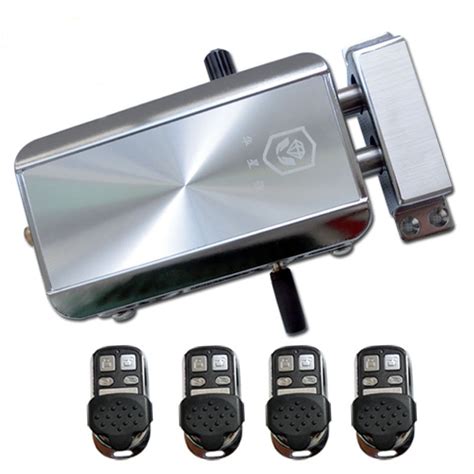 Diy Smart Electronic Lock Wireless Remote Control Anti Theft Door Locks