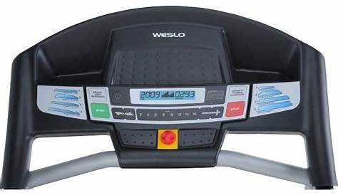 weslo cadence 200 treadmill maintenance