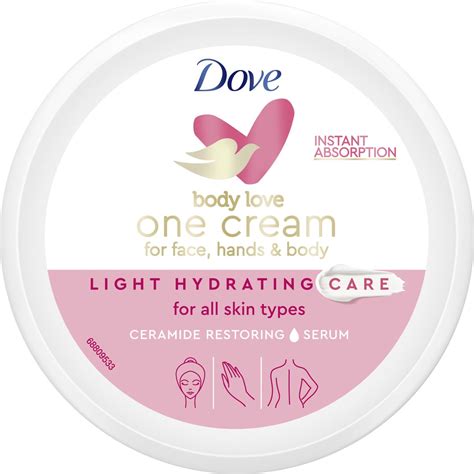 Dove Body Love One Cream Light Hydraterende Bodycrème 6 X 250 Ml
