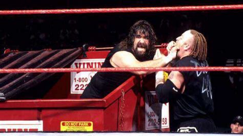 The dumpster was used a lot as a weapon. Kevin's RetrospectiveMania Series: WrestleMania XIV | 411MANIA