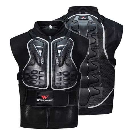Mens Motorcycle Armor Vest Motorcycle Mtb Bike Riding Chest Armor Back