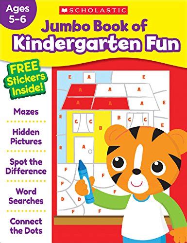 Jumbo Book Of Kindergarten Fun Workbook Pricepulse