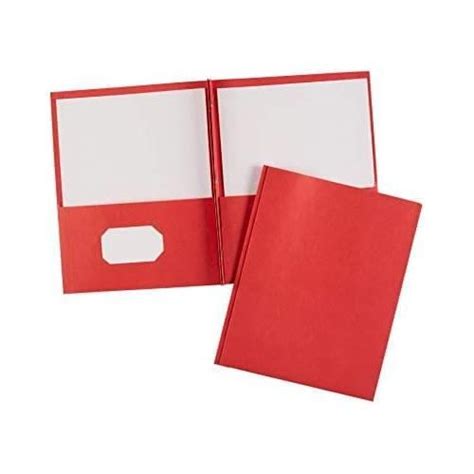 Jam Paper Heavy Duty Plastic Multi Pocket Folders 4 Pocket Organizer