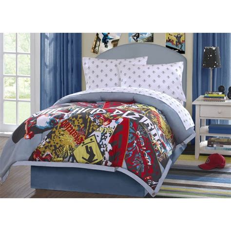 Skatelab Skate And Destroy Comforter Size Queen Sl10 003 Boy Room