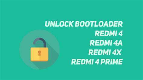 cara mudah unlock bootloader redmi 4 4a 4x 4 prime