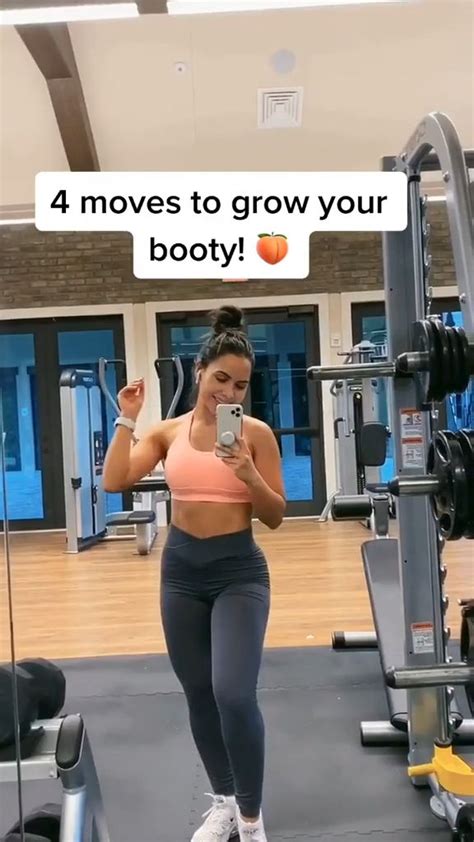 Tiktok Exercise Videos Booty Workout At Gym Video Butt Workout