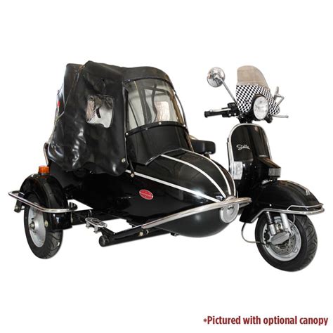 Well you're in luck, because here they come. Sidecar for 150cc 4-Stroke Genuine Stella