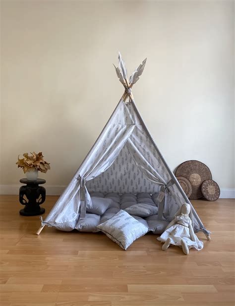 Teepee With Feathers Exclusive Teepee Play Tent Teepee For Etsy 1449 Hot Sex Picture