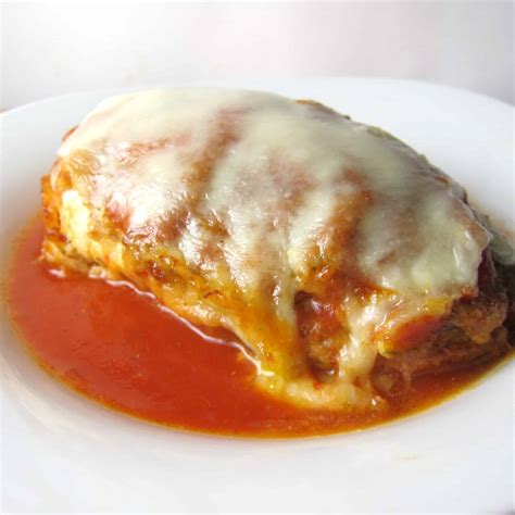 Spoon the marinara sauce over and. Best Chicken Parm Recipe - EVER! | Babaganosh