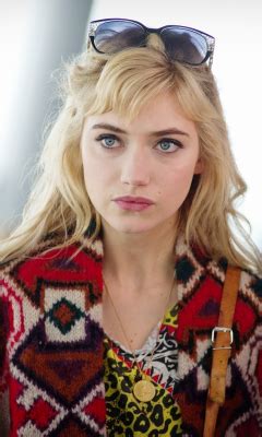 Download Wallpaper X Curious Blonde Celebrity Imogen Poots Old Mobile Cell Phone