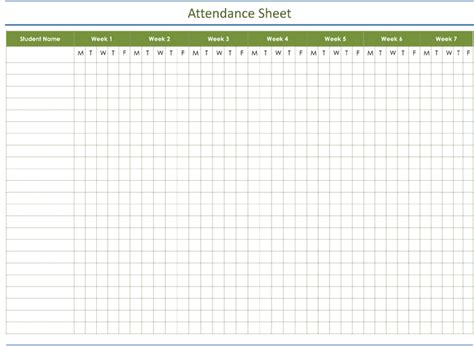 Attendance Tracking Templates 6 Excel Trackers And Calendars