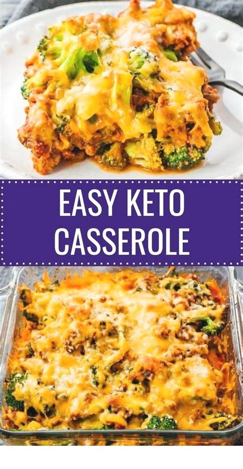 Drain the broccoli and set aside. Keto Casserole With Ground Beef & Broccoli | Recipe in ...