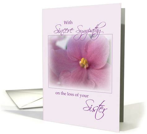 Types of funeral flowers & what to send. Flower, Sympathy Loss of Sister card (With images ...