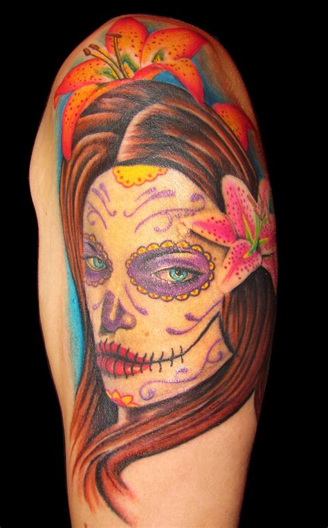 Day Of The Dead Tattoos Hugely Popular In Mexico And
