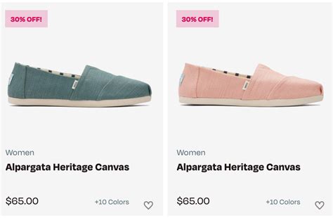 Toms Canada Flash Sale Save 30 Off Full Price Shoes Today Hot