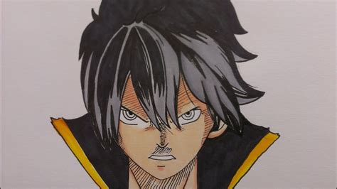 Drawing Zeref Fairy Tail Youtube