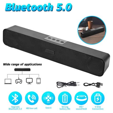 Bluetooth Wireless Tv Speaker Soundbar D Sound Bar Home Theater