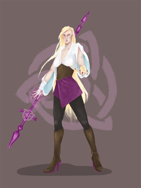 Oc Art Celestial Warlock Rdnd