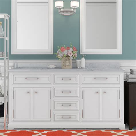 Free two day shipping available. Colchester 60" Double Sink Bathroom Vanity Set - White | Bagno