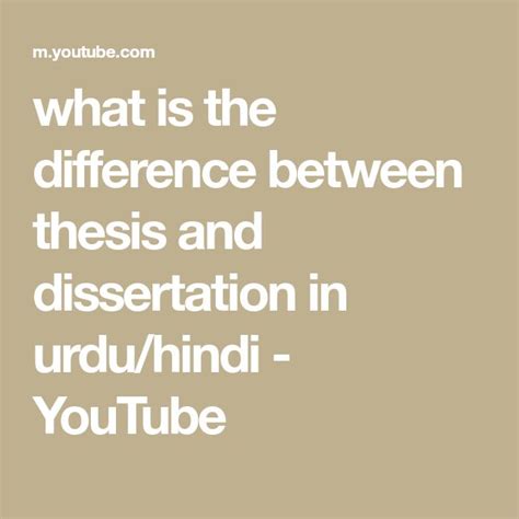 A cover letter always accompanies a resume. what is the difference between thesis and dissertation in ...