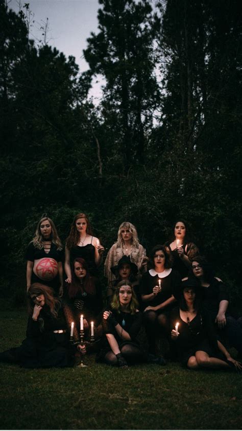 Halloween Coven Witchy Photo Session Halloween Photoshoot