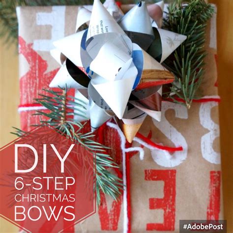 6 Step Diy Magazine Bows Tomato Boots Christmas Bows Diy Christmas