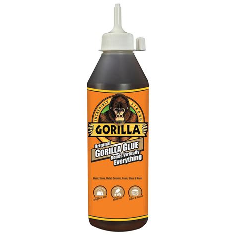 Gorilla Glue 18 Oz Original Polyurethane Adhesive 50018a The Home Depot