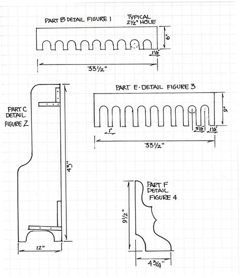 Wood Wood Gun Rack Plans Blueprints Pdf Diy Download How To Build