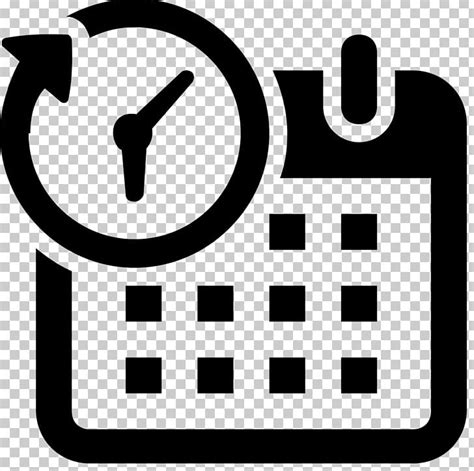 Computer Icons Calendar Date Schedule Png Clipart Area Black Black
