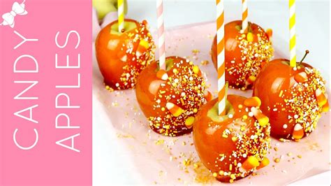 How To Make Easy Halloween Candy Apples Lindsay Ann Bakes Youtube