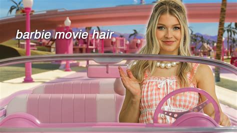 Malibu BARBiE Half Up Bow Hair Tutorial Barbie Movie Hairstyles YouTube