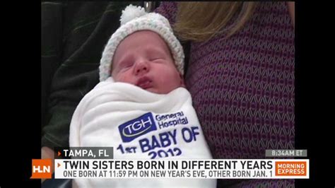 New Years Twins Born In Different Years Cnn