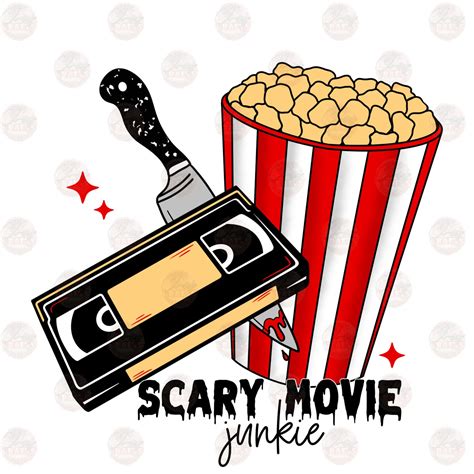 Scary Movie Junkie Sublimation Transfer Classy Crafts