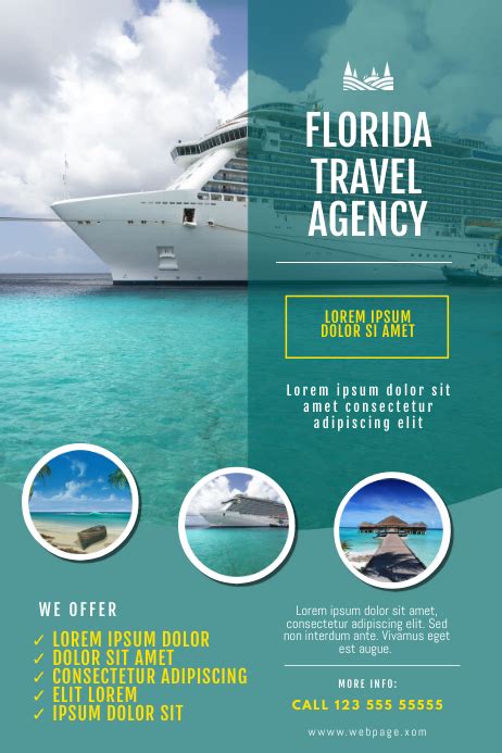 Travel Agency Flyer Template Postermywall