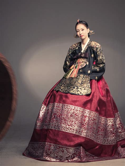 Korean Hanbok Korean Hanbok Hanbok Clothes Gambaran