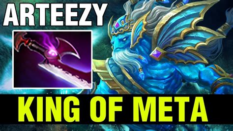 The King Of Meta Arteezy Morhpling Silver Edge Dota 2 Youtube